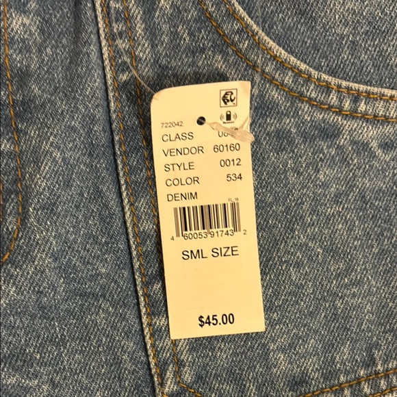 NWT PacSun Blue Flare Wide Leg Jeans small - Picture 2 of 10